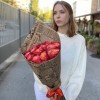 15 красно-желтых роз Боргат